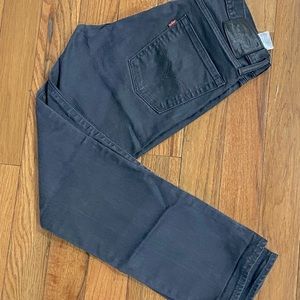 Levi Strauss & Company 513 Denim Jeans in Charcoal